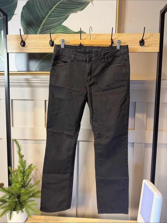 buffalo Pants - Buffalo Black Straight-Leg Jeans XL